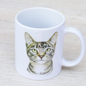 Hrneček s potiskem kočičí hlava