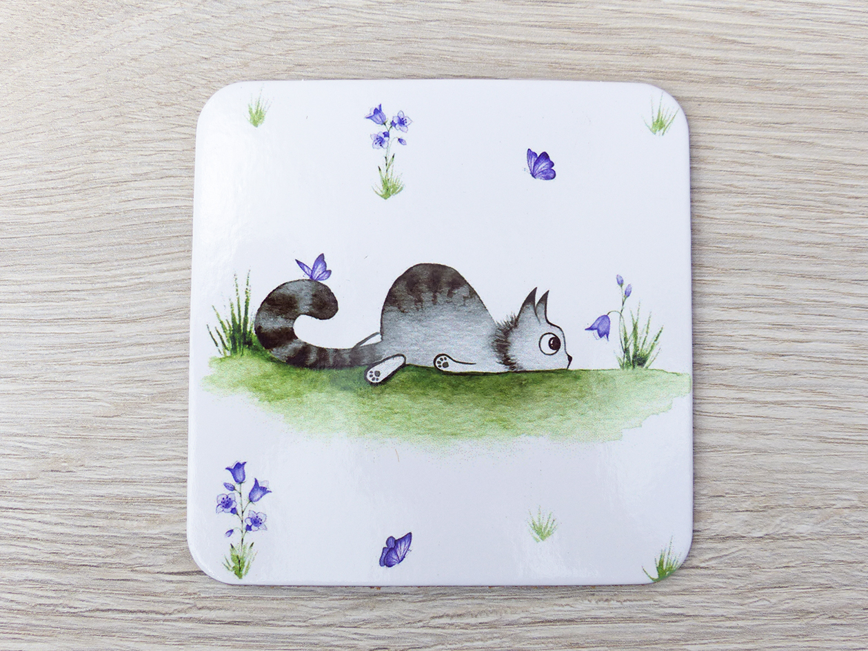 podtácek - to je život kočičí