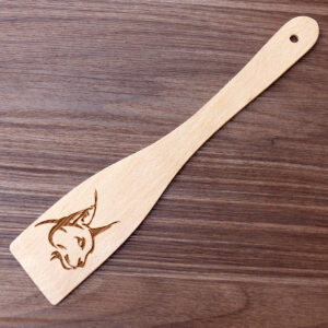 Laserem gravírovaná kočičí obracečka