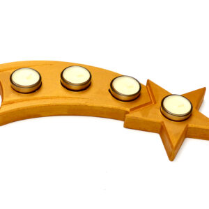 Adventní svícen Zlatá kometa