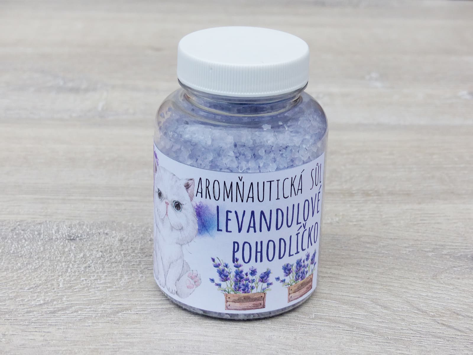 Aromňautická sůl Levandulové pohodlíčko