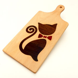 Bukové prkénko - Nóbl kočka - Hnědé