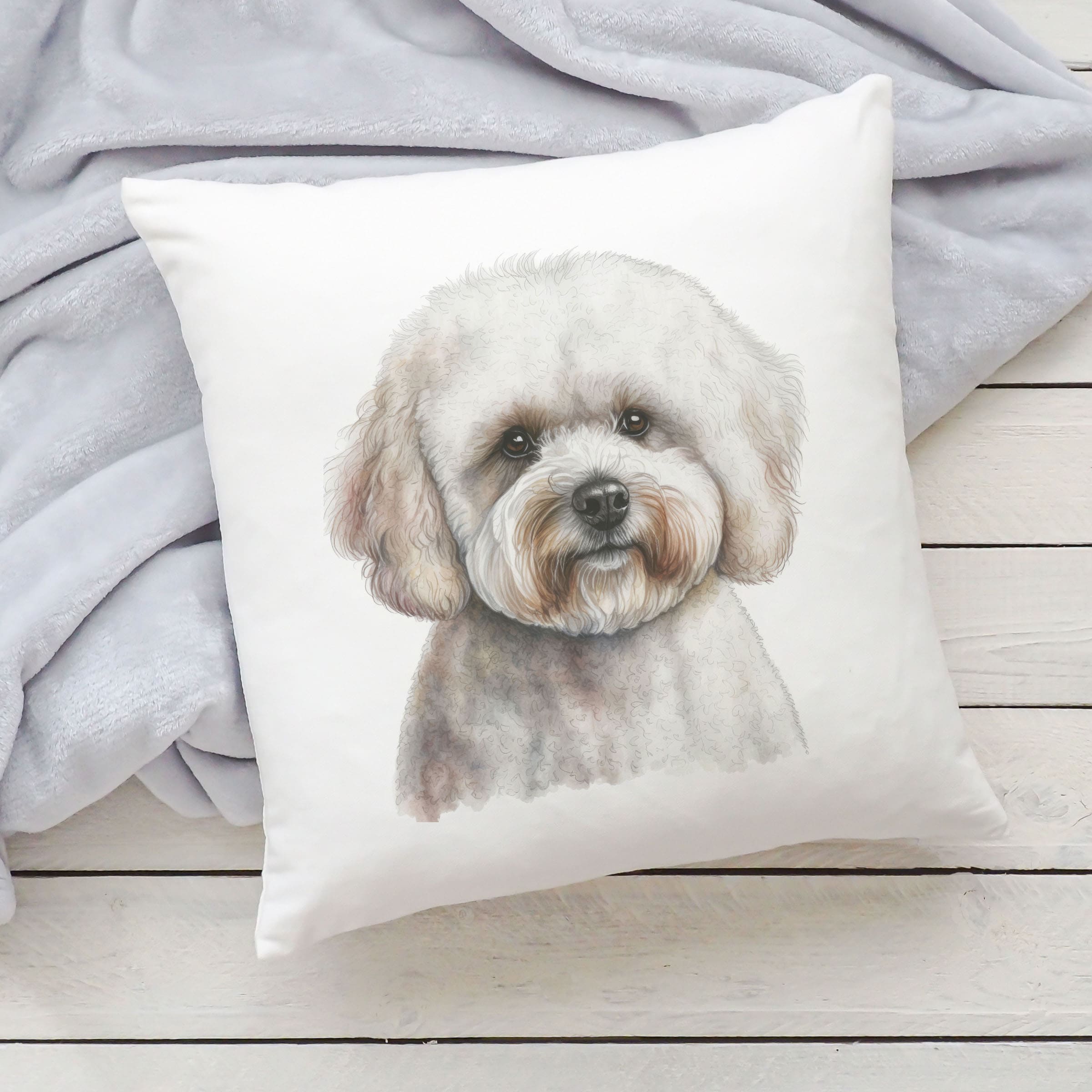 Polštář se psem - Bišon