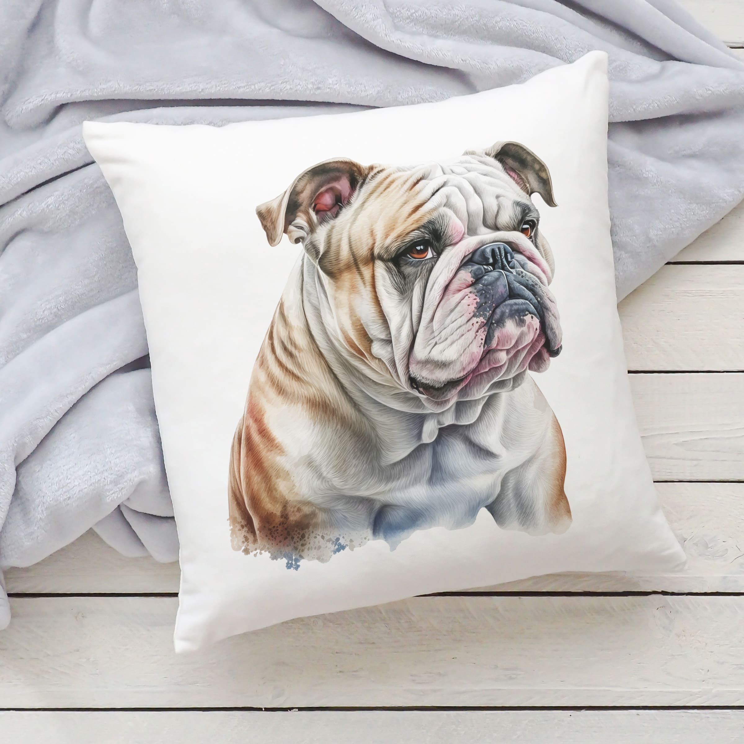 Polštář se psem - Buldok