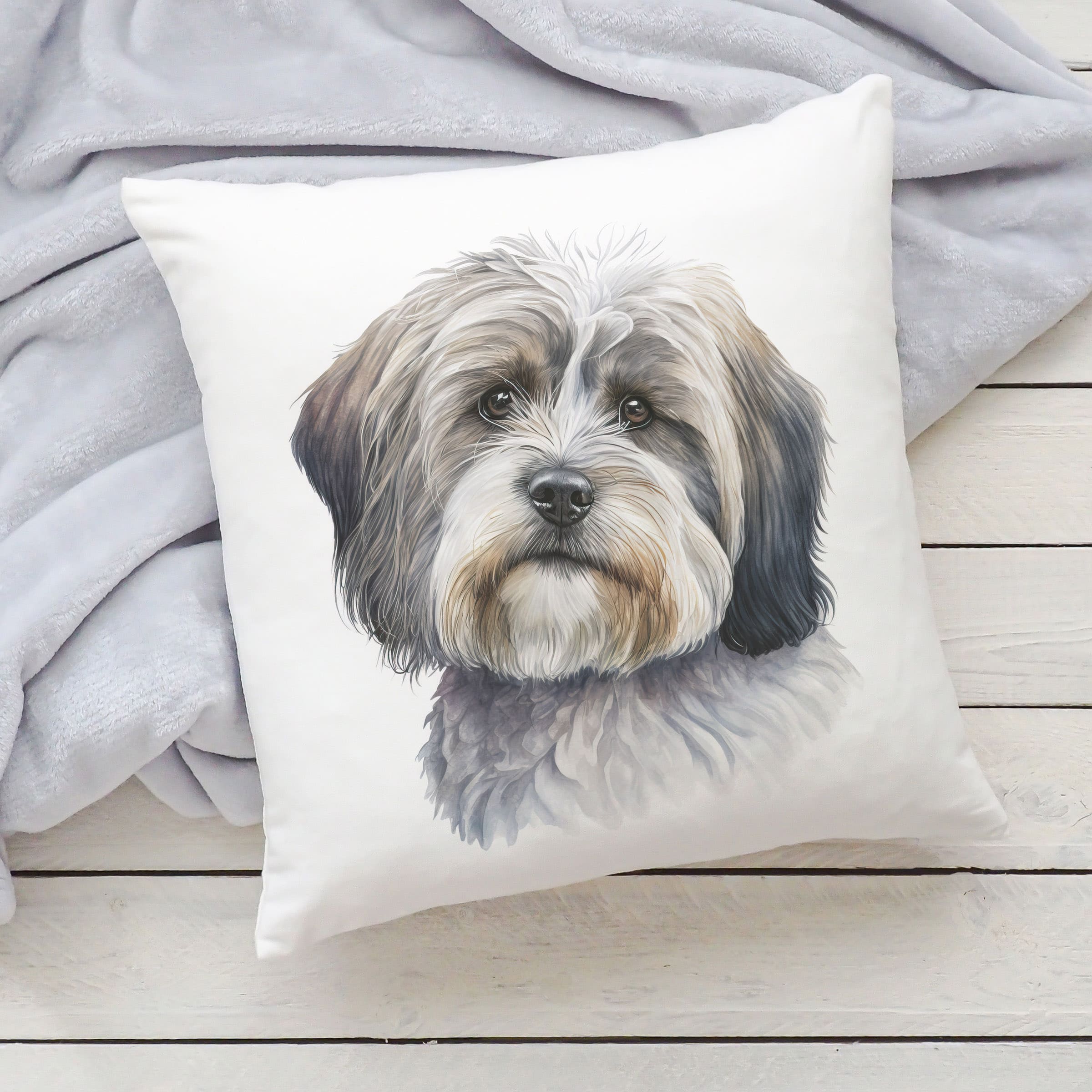 Polštář se psem - Havanský psík III