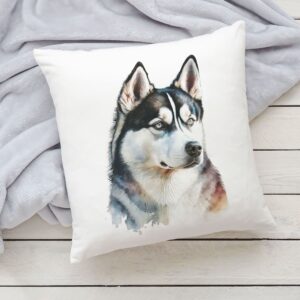 Polštář se psem - Husky