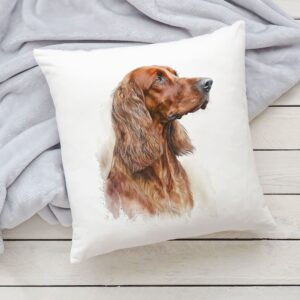 Polštář se psem - Irský setr II