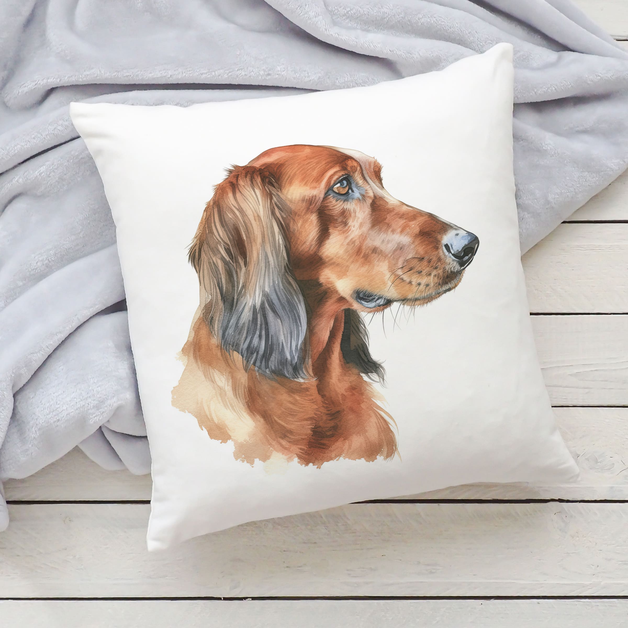 Polštář se psem - Jezevčík X