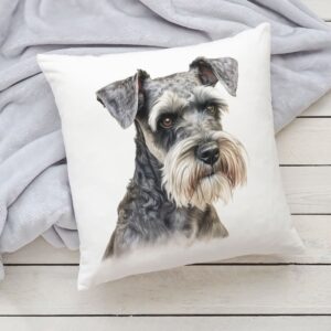 Polštář se psem - Knírač III