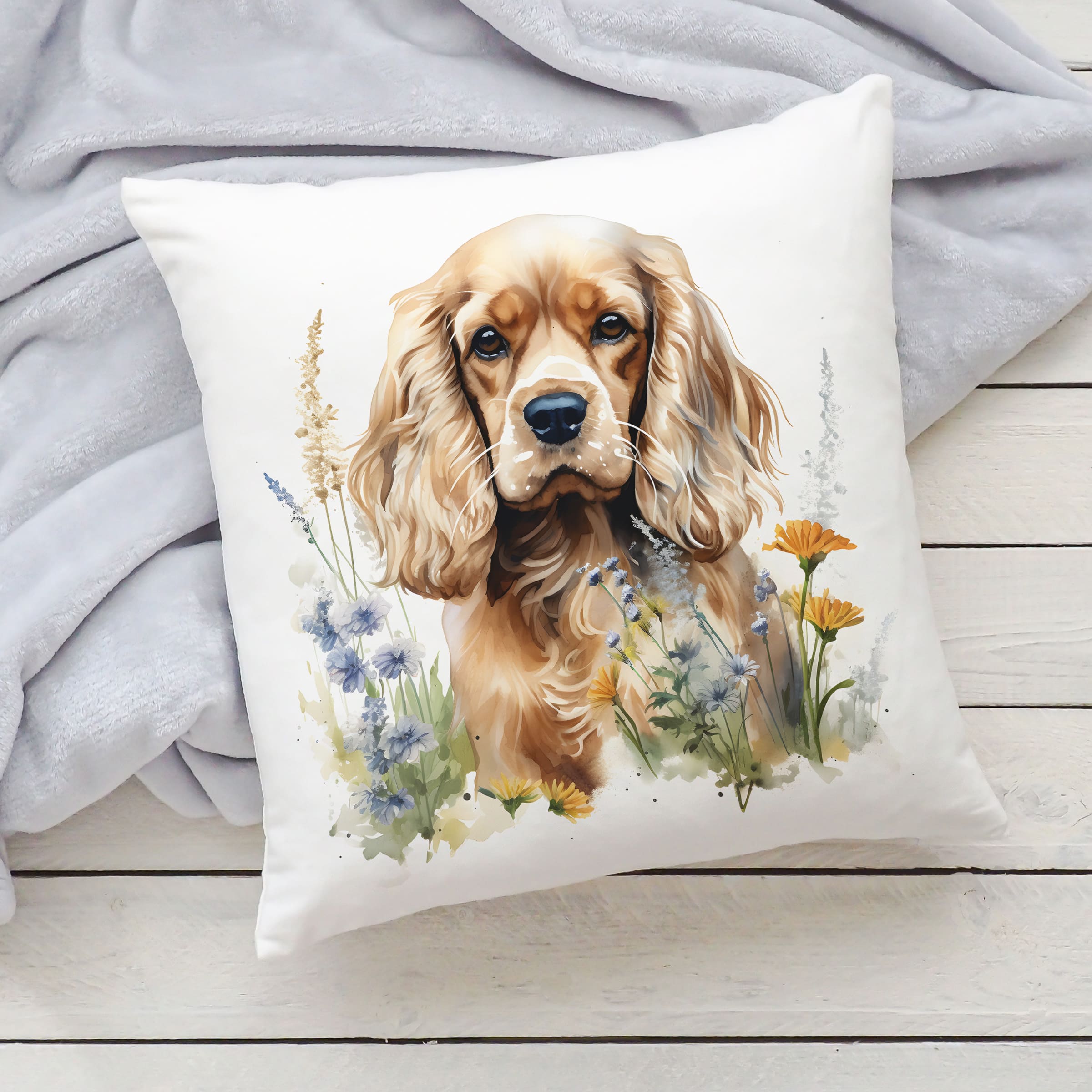 Polštář se psem - Kokršpaněl americký II