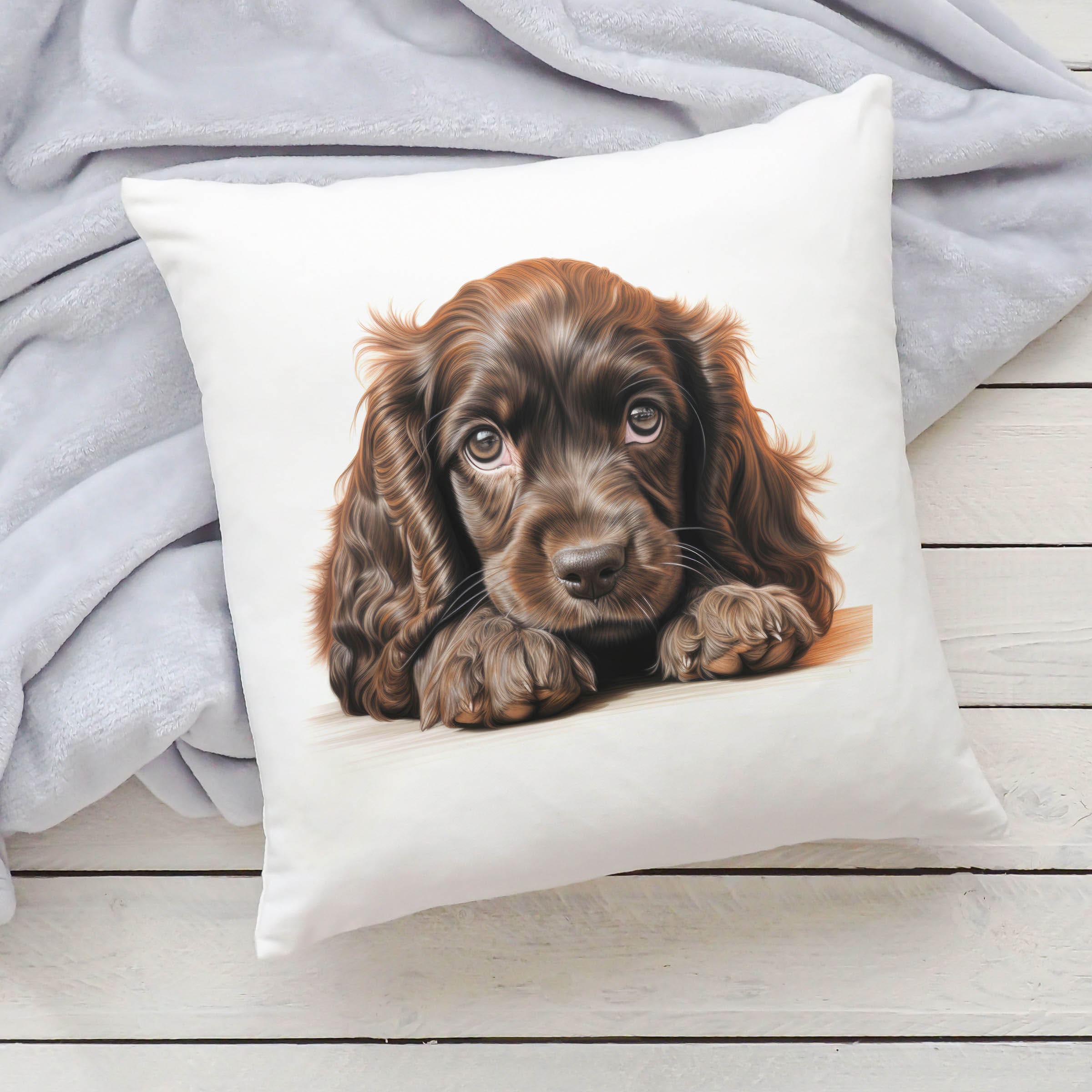 Polštář se psem - Kokršpaněl anglický