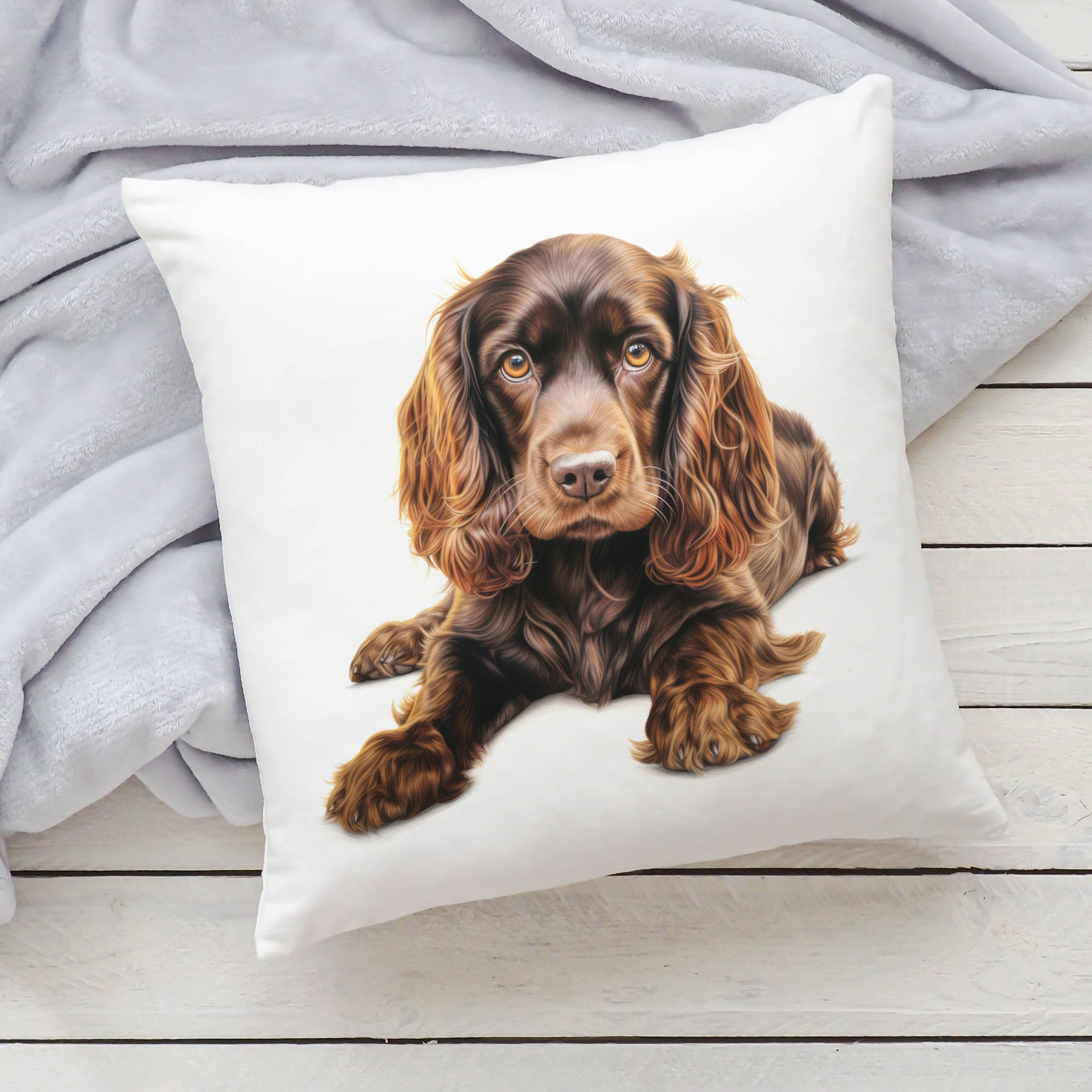 Polštář se psem - Kokršpaněl anglický IX