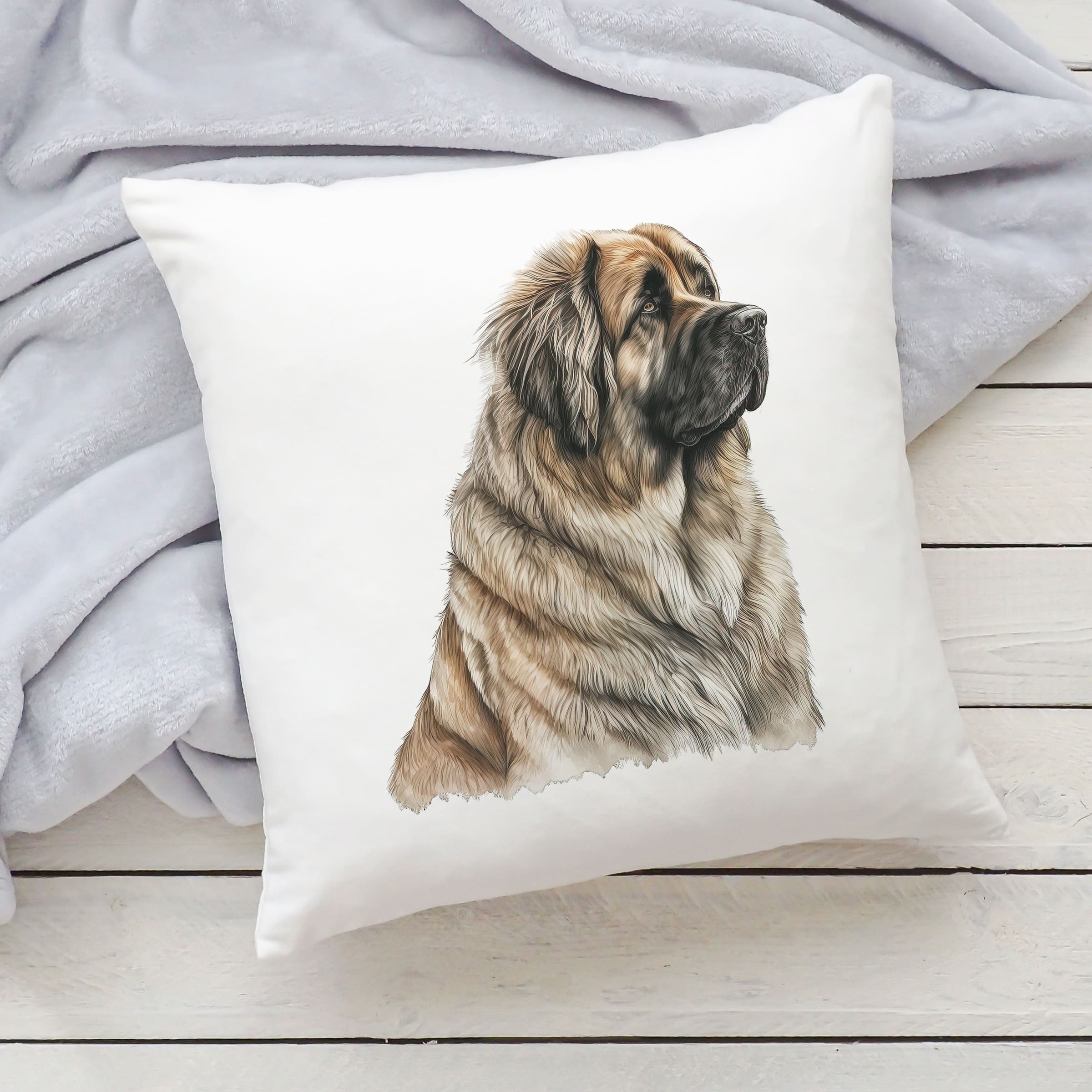 Polštář se psem - Leonberger