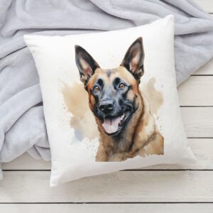 Polštář se psem - Malinois