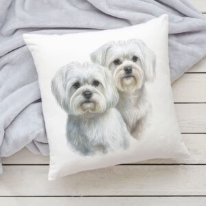Polštář se psem - Maltézský psík