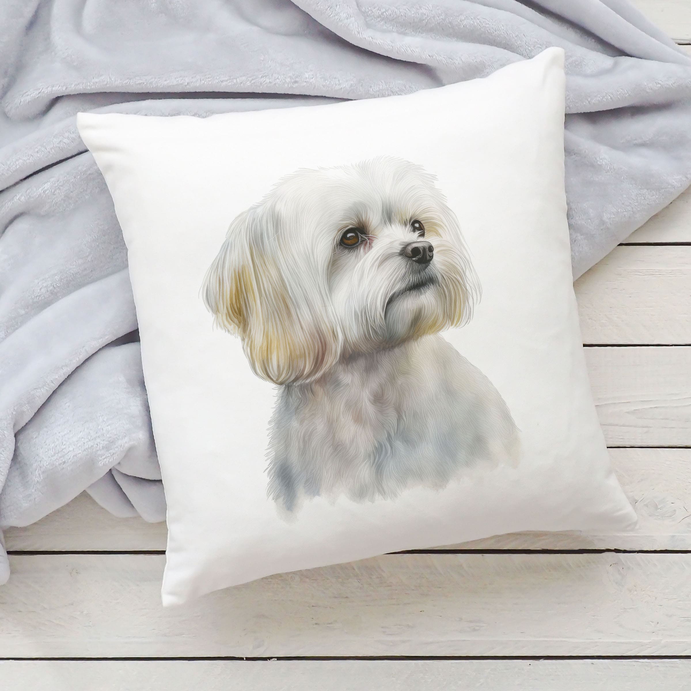 Polštář se psem - Maltézský psík III