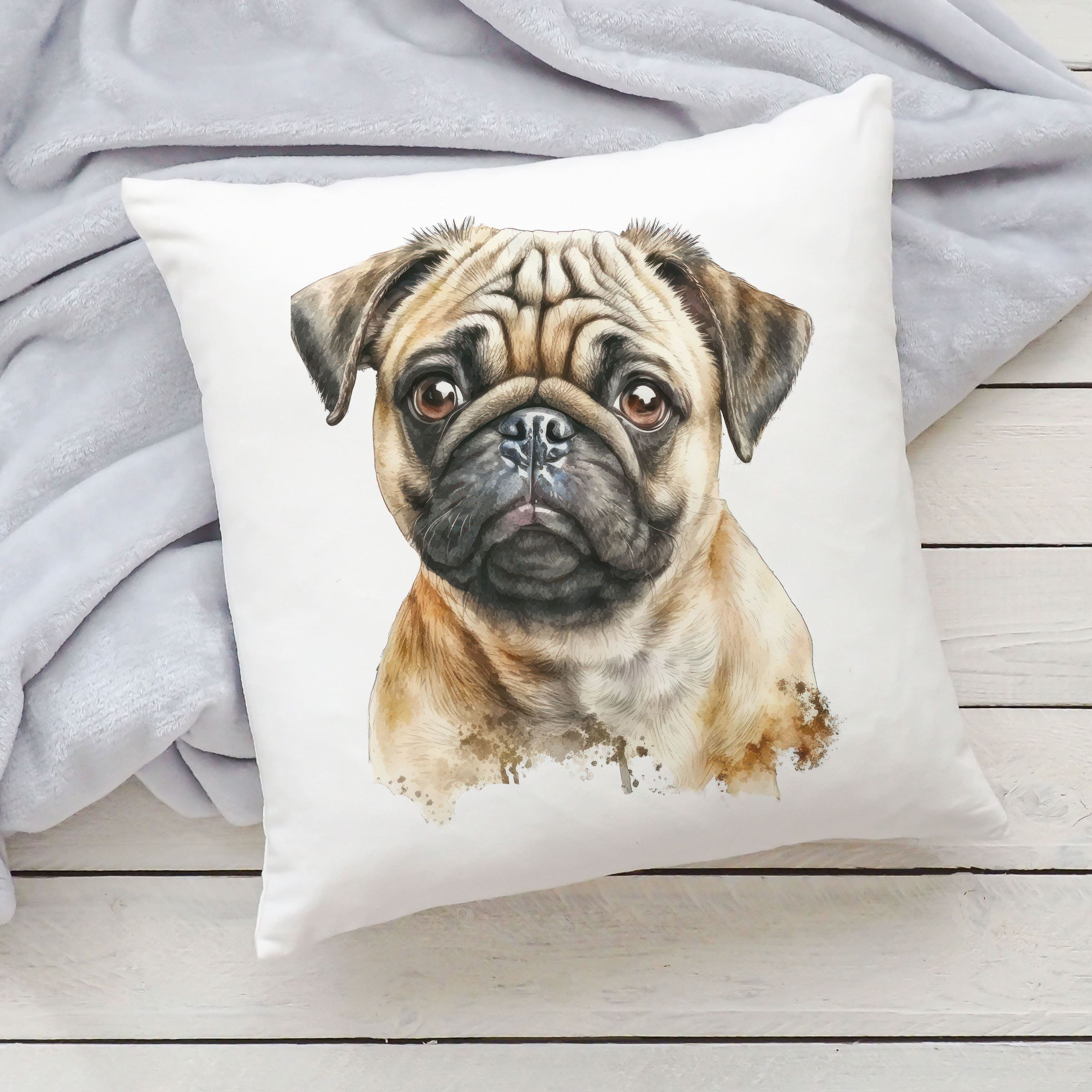 Polštář se psem - Mops