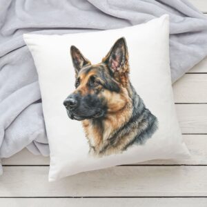 Polštář se psem - Německý ovčák