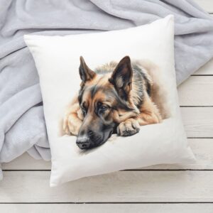 Polštář se psem - Německý ovčák VI