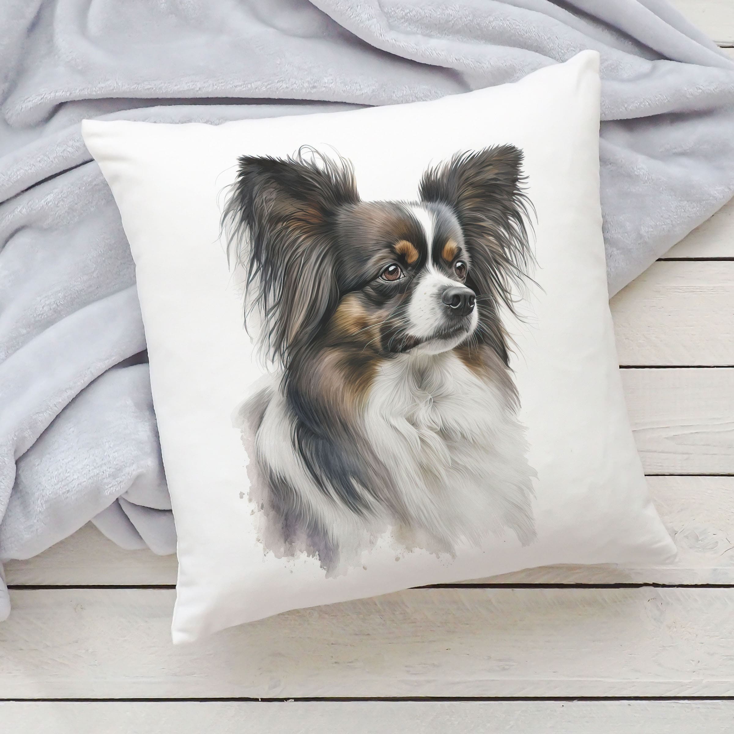 Polštář se psem - Papilon III