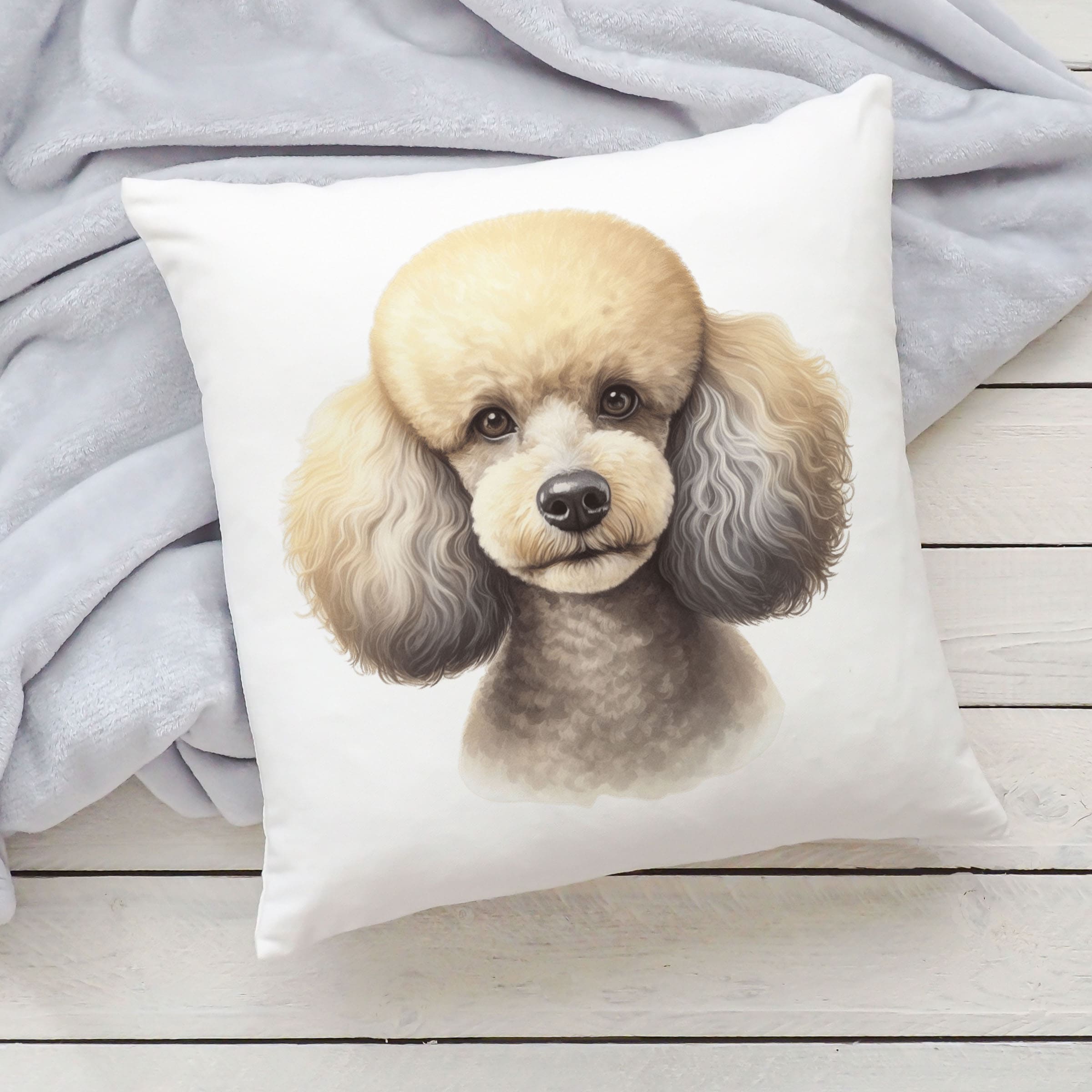 Polštář se psem - Pudl III