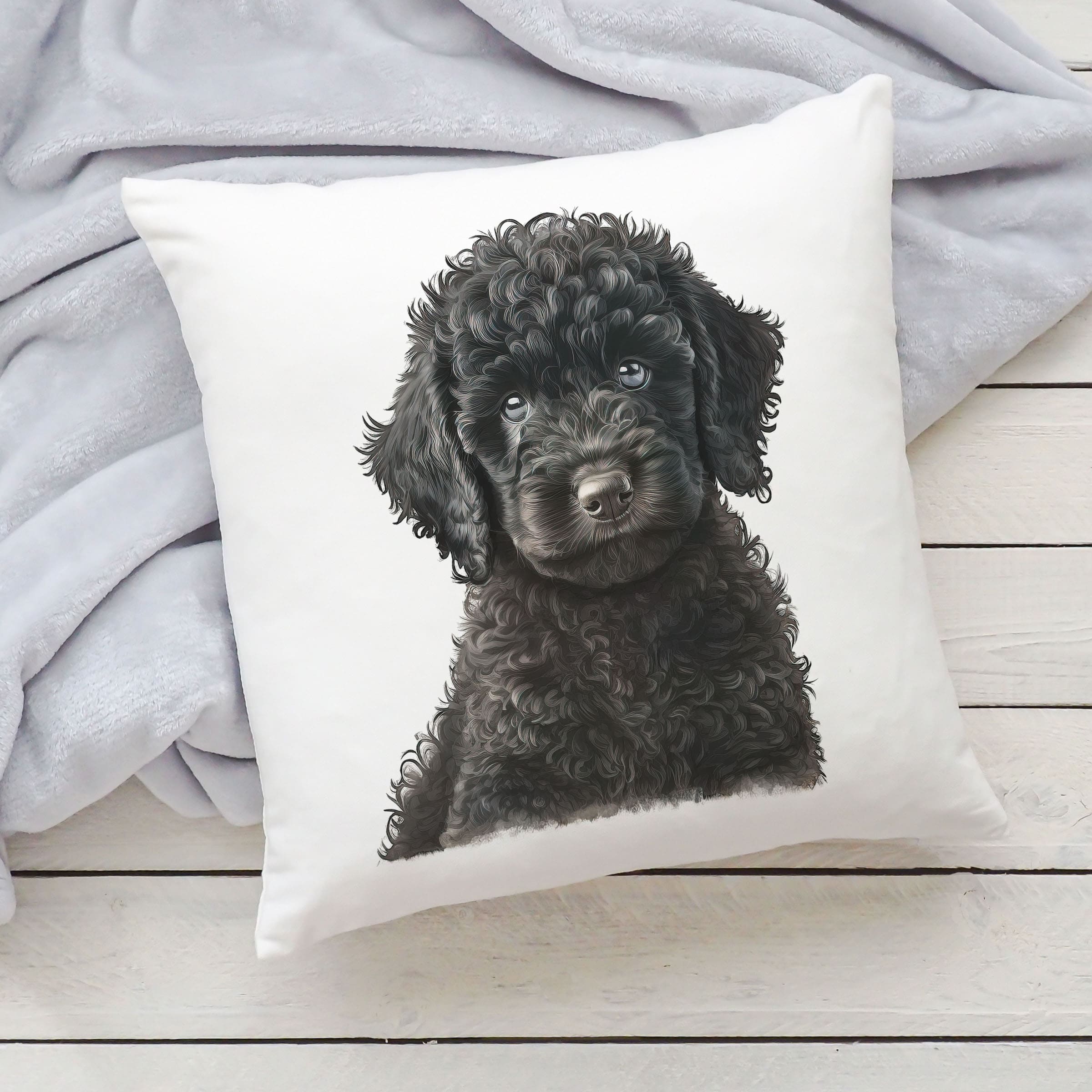 Polštář se psem - Pudl IV