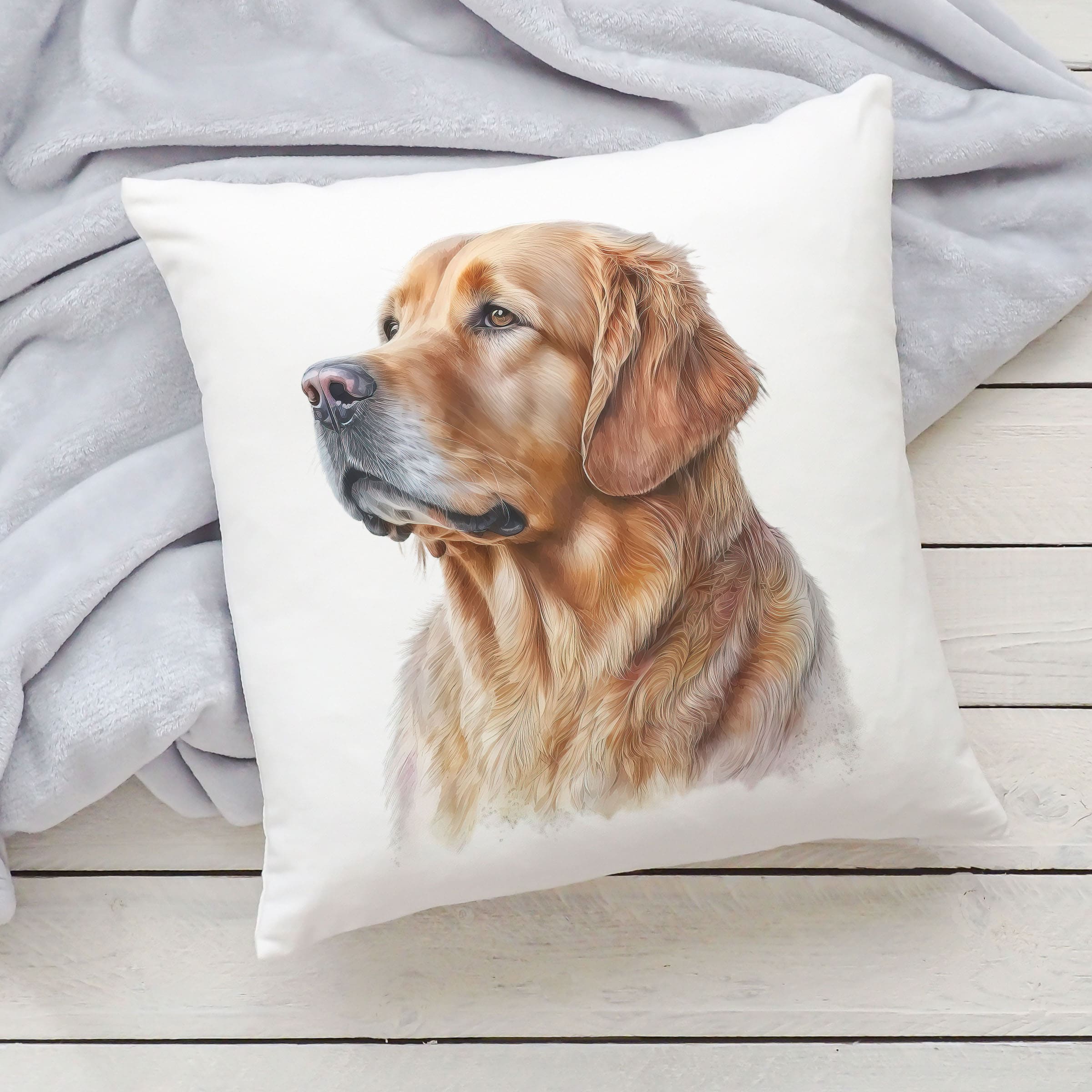 Polštář se psem - Retriever