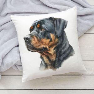 Polštář se psem - Rotvajler