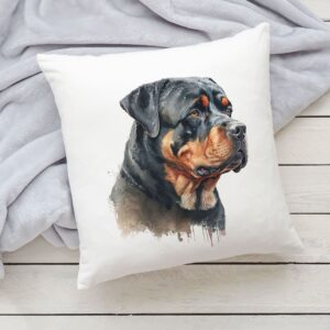 Polštář se psem - Rotvajler III