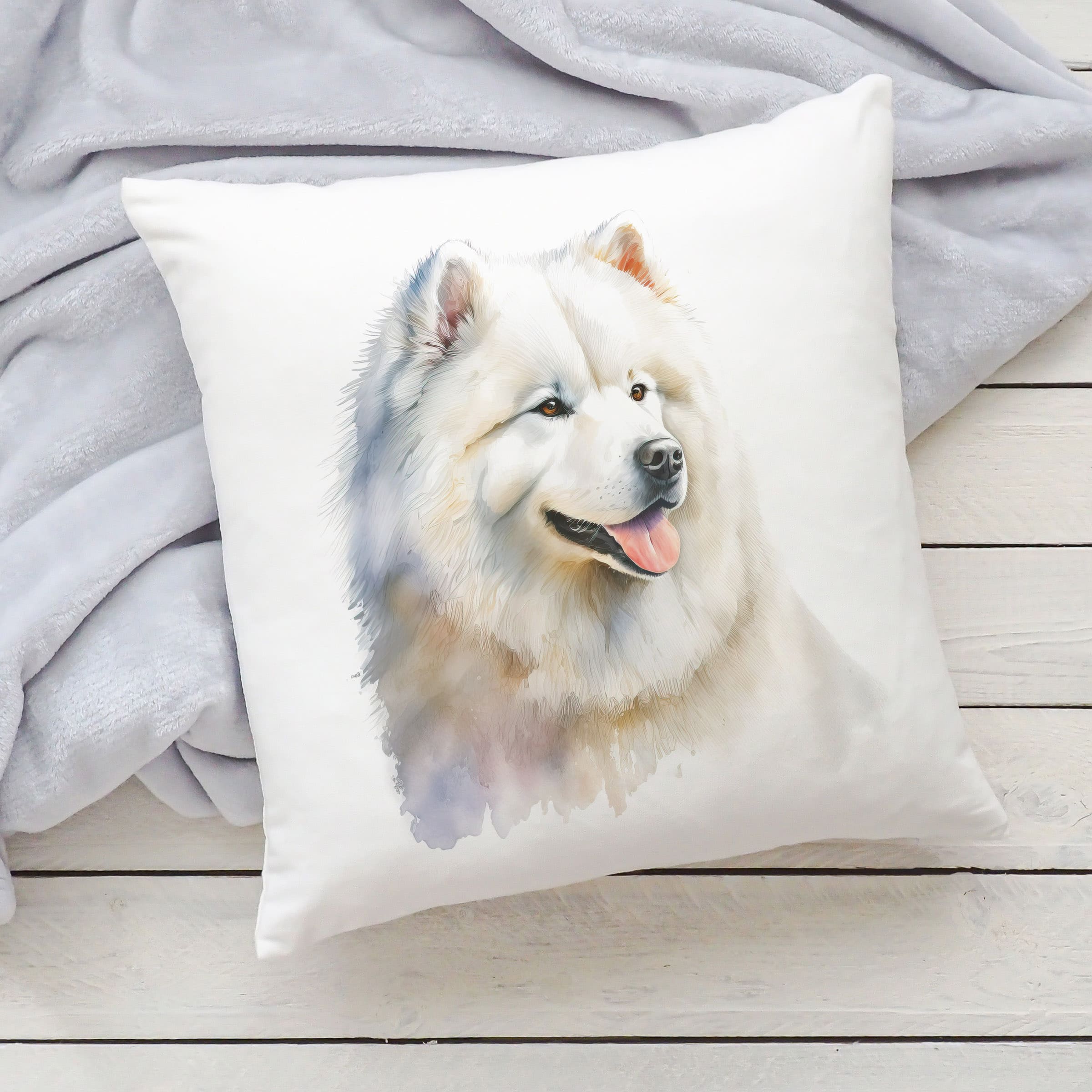 Polštář se psem - Samojed