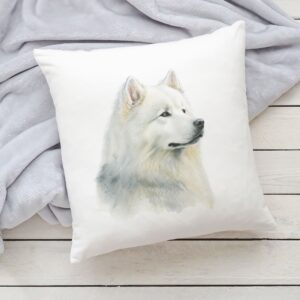 Polštář se psem - Samojed II