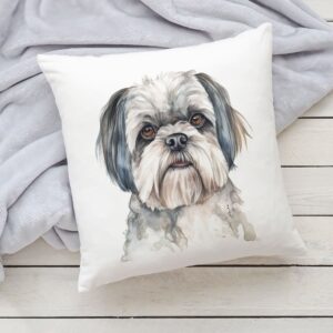 Polštář se psem - Šhih-tzu