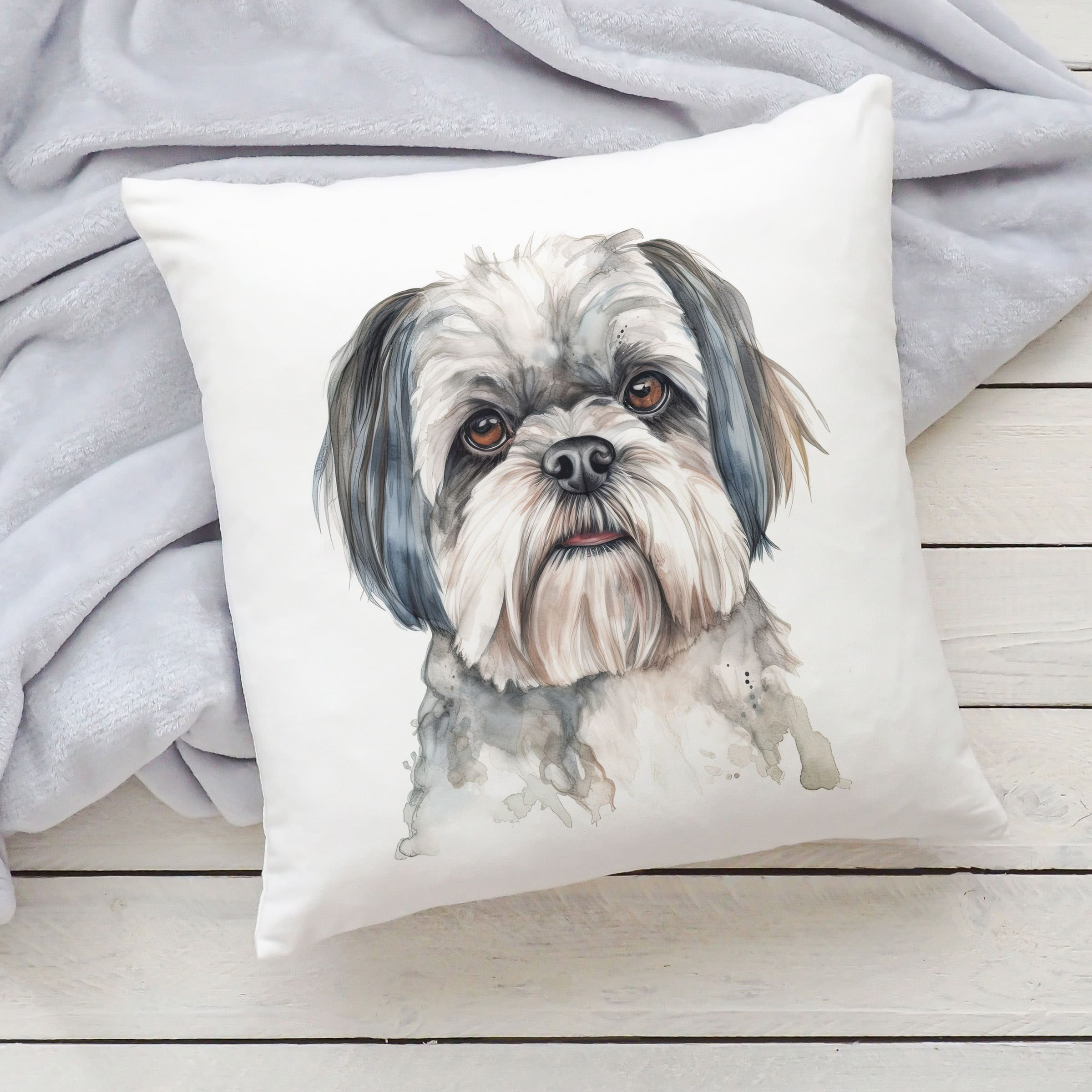 Polštář se psem - Šhih-tzu