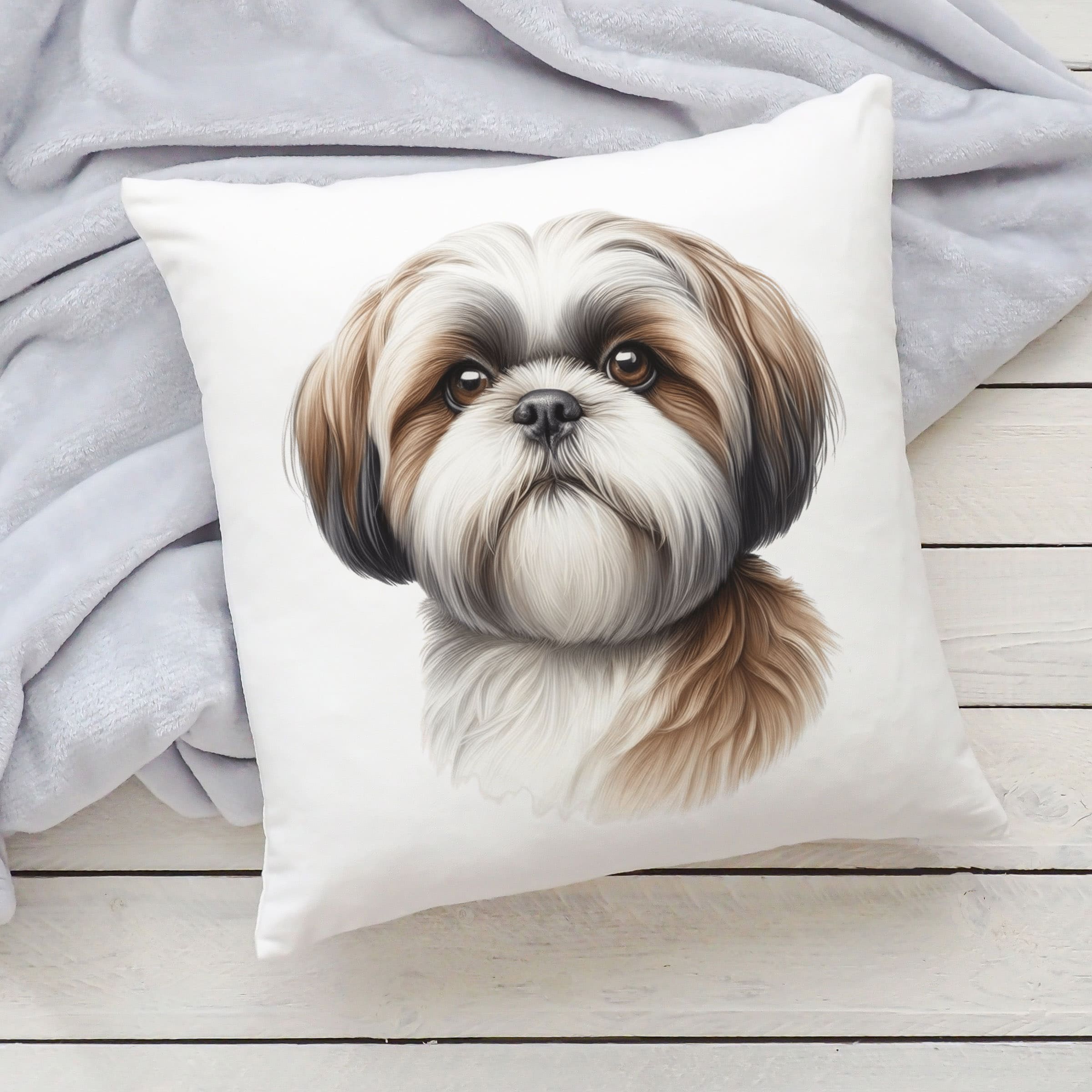 Polštář se psem - Šhih-tzu III