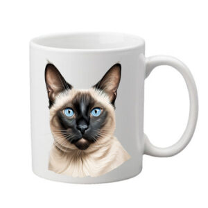 hrneček se Siamskou kočkou