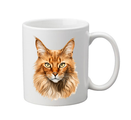 hrneček se zrzavou kočkou