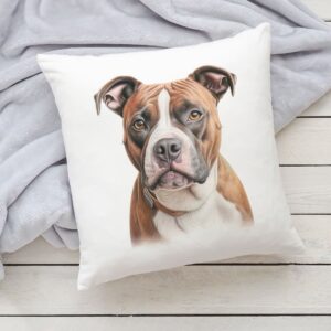 Polštář se psem - Stafordširský bulteriér