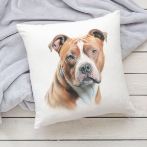 Polštář se psem - Stafordširský bulteriér IV
