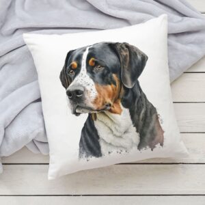 Polštář se psem - Švýcarský salašnický II