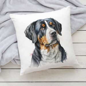 Polštář se psem - Švýcarský salašnický III