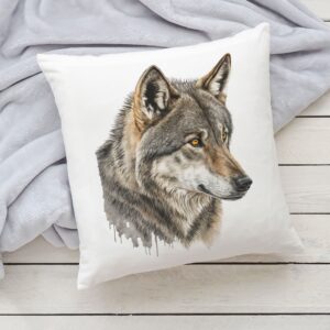 Polštář se psem - Vlk