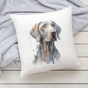 Polštář se psem - Výmarský ohař