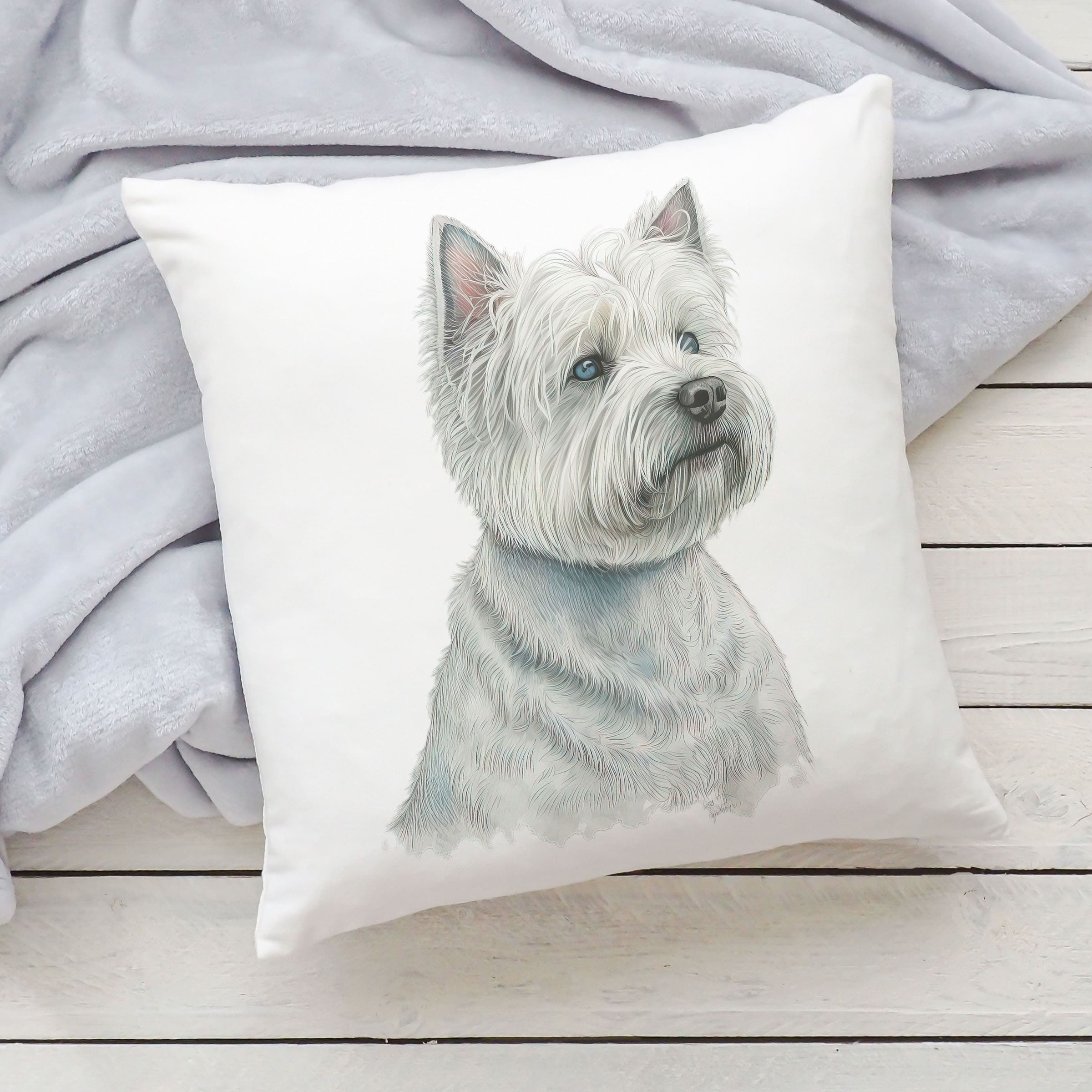 Polštář se psem - West highland teriér