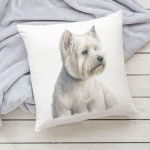 Polštář se psem - West highland teriér II