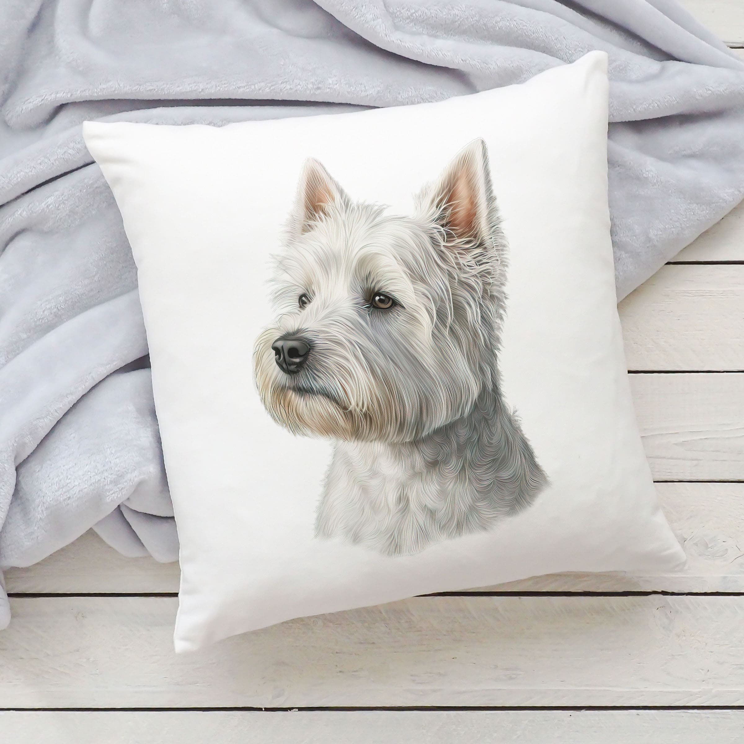 Polštář se psem - West highland teriér III
