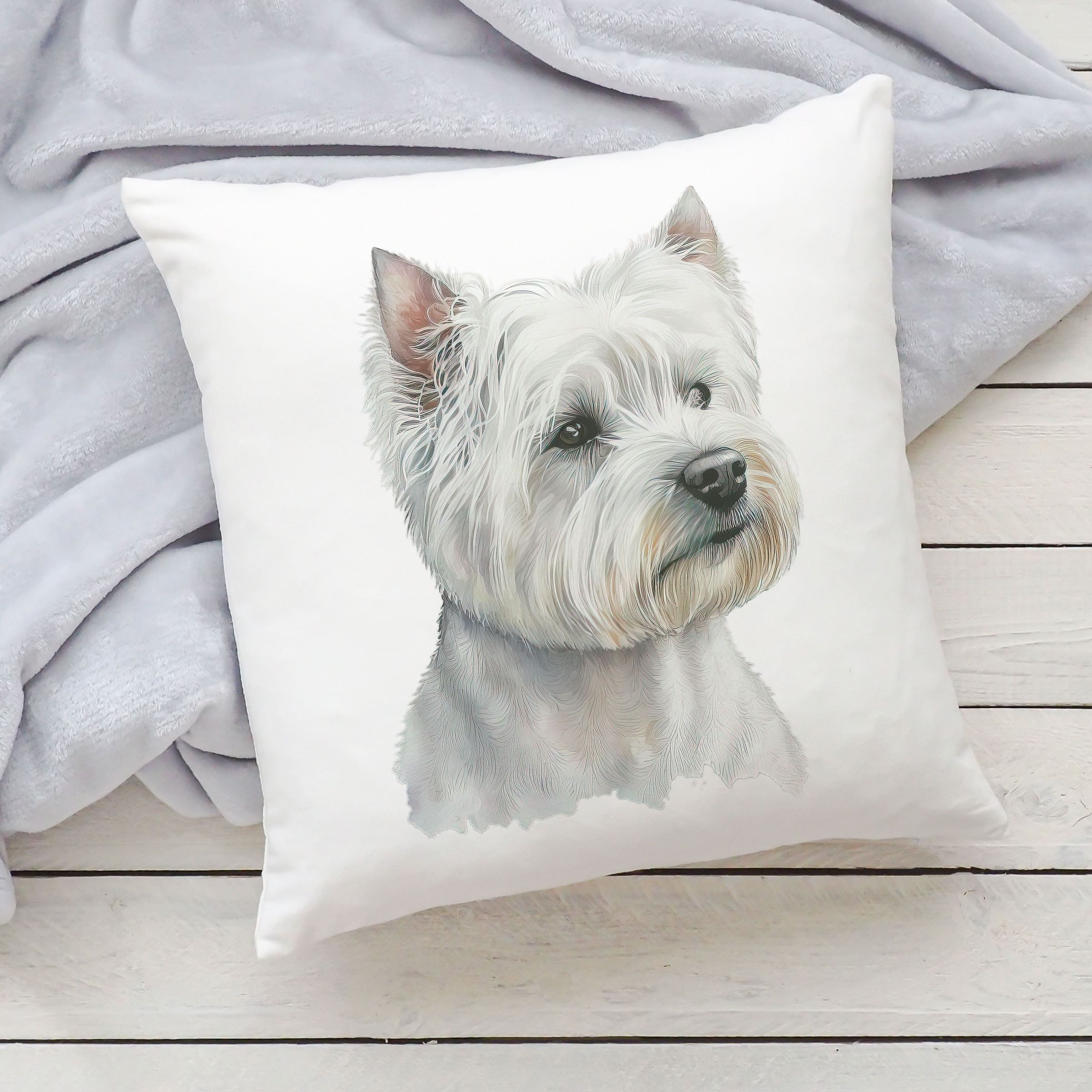 Polštář se psem - West highland teriér IV