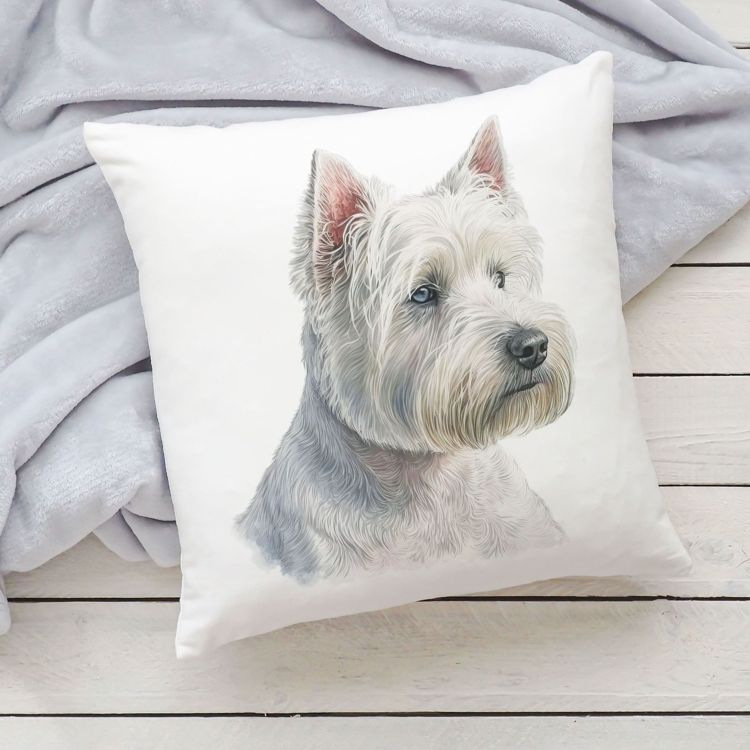 Polštář se psem - West highland teriér V