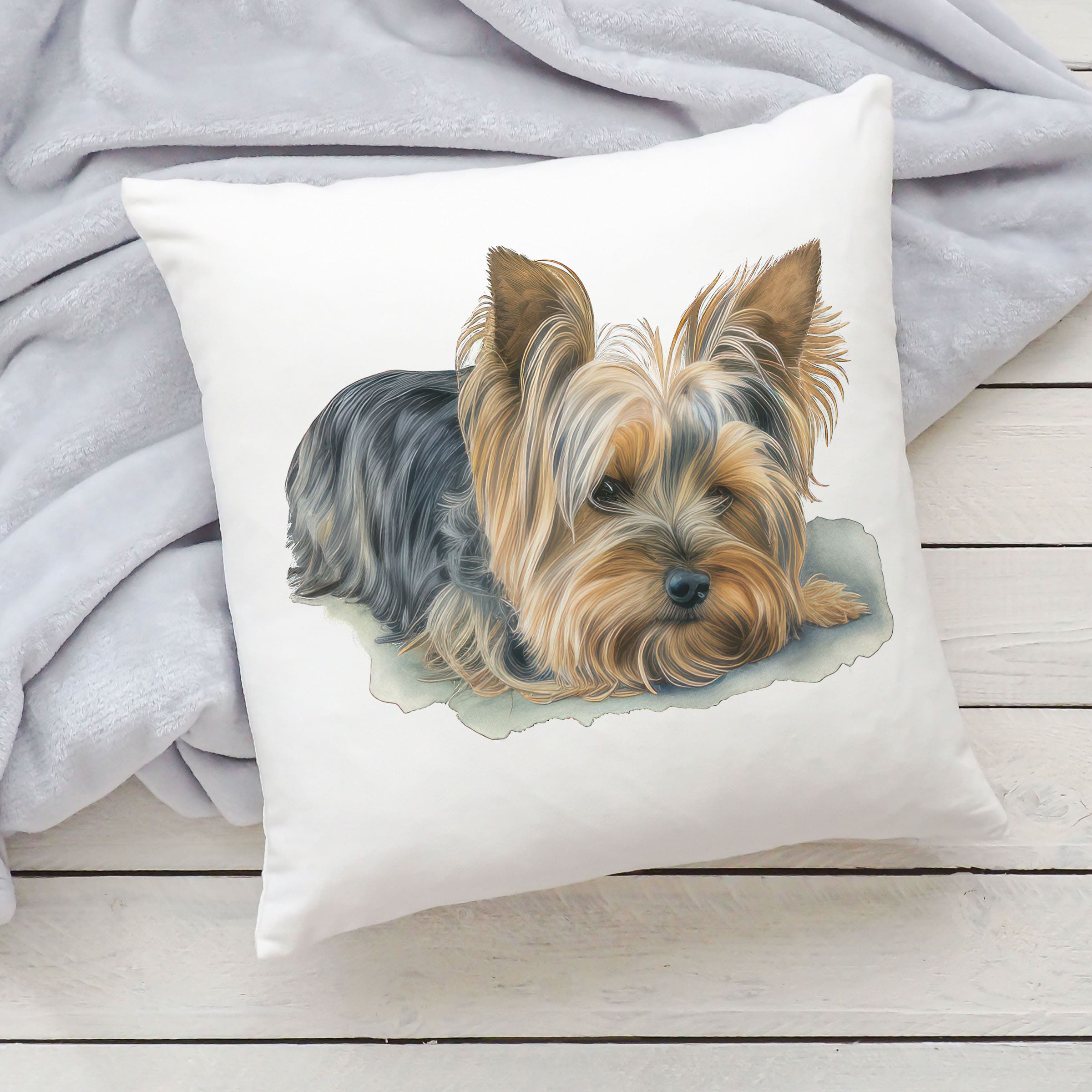 Polštář se psem - Yorkšířský teriér