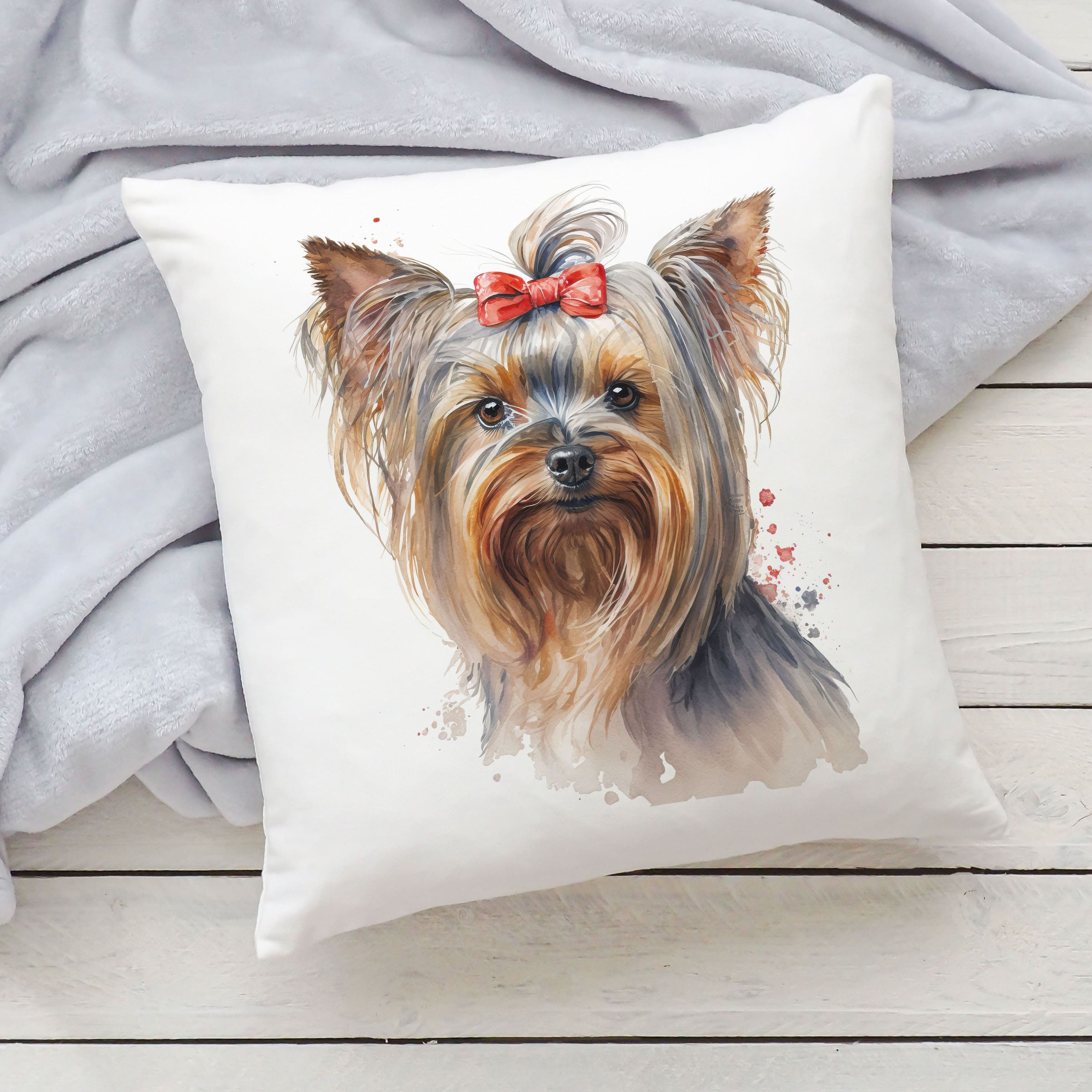 Polštář se psem - Yorkšířský teriér II
