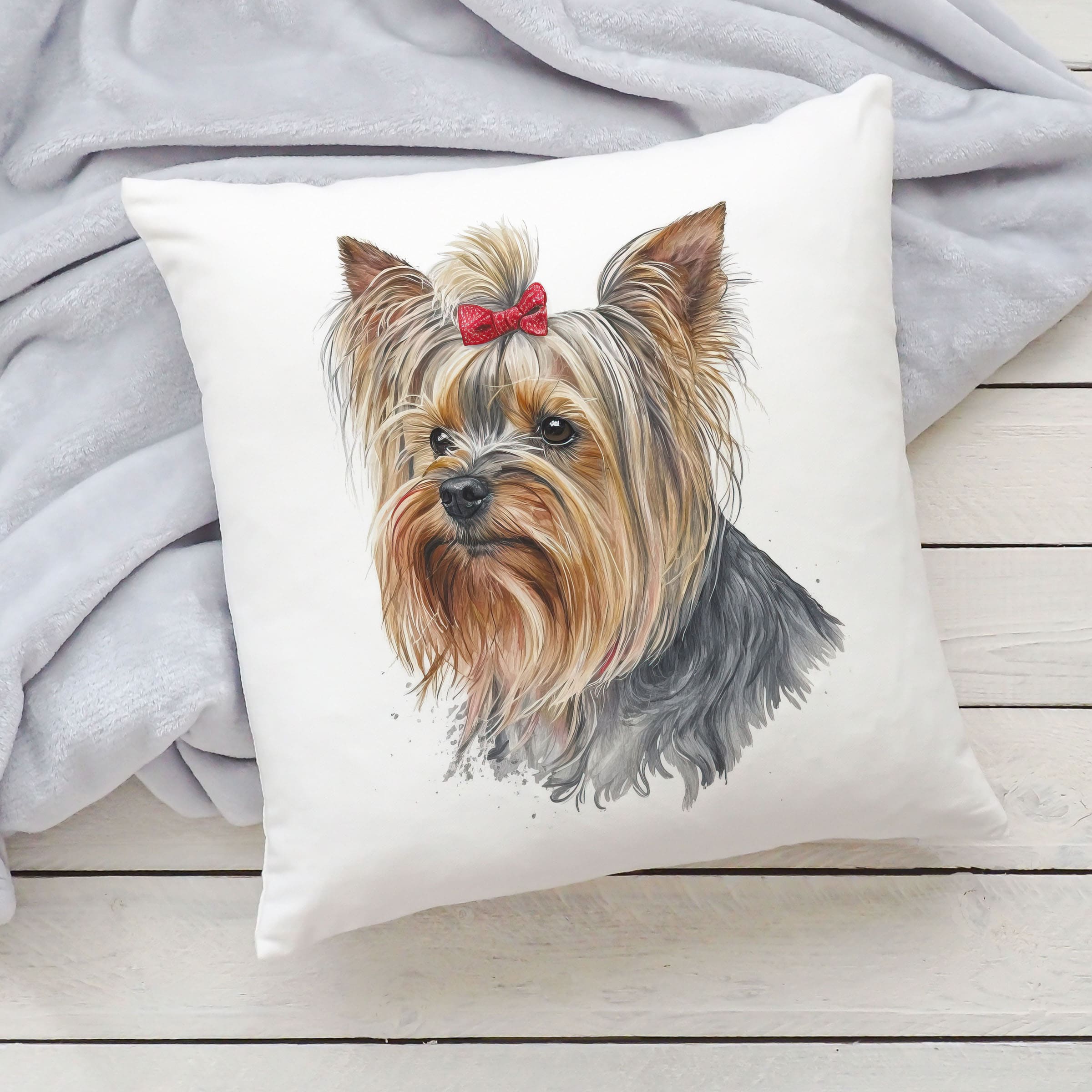 Polštář se psem - Yorkšířský teriér VI